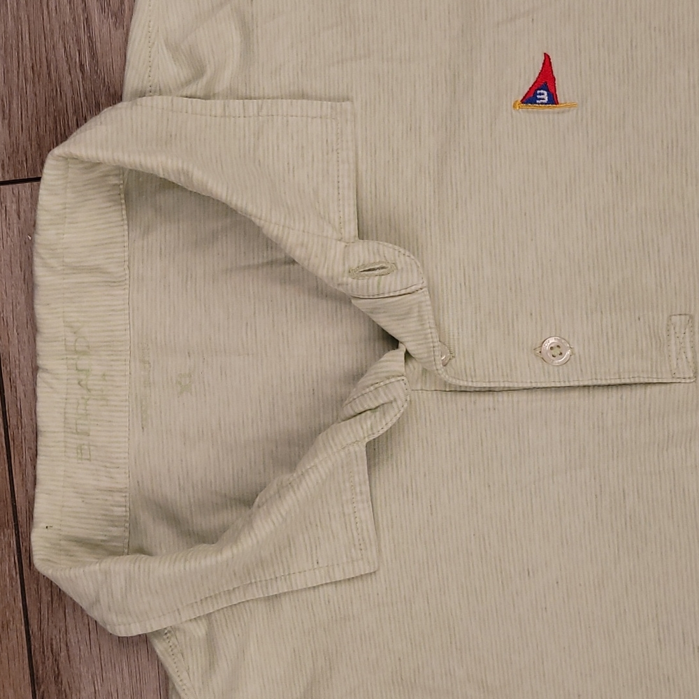 B. DRADDY Peru Light Green Pima Cotton Blend Golf‎ Embroidered Sz XL Polo Shirt